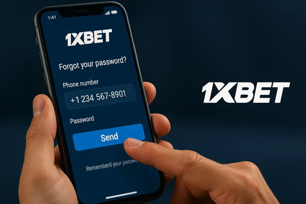 Resetting a Forgotten Password at 1xBet Morocco