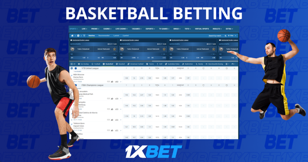 كرة السلة 1xBet