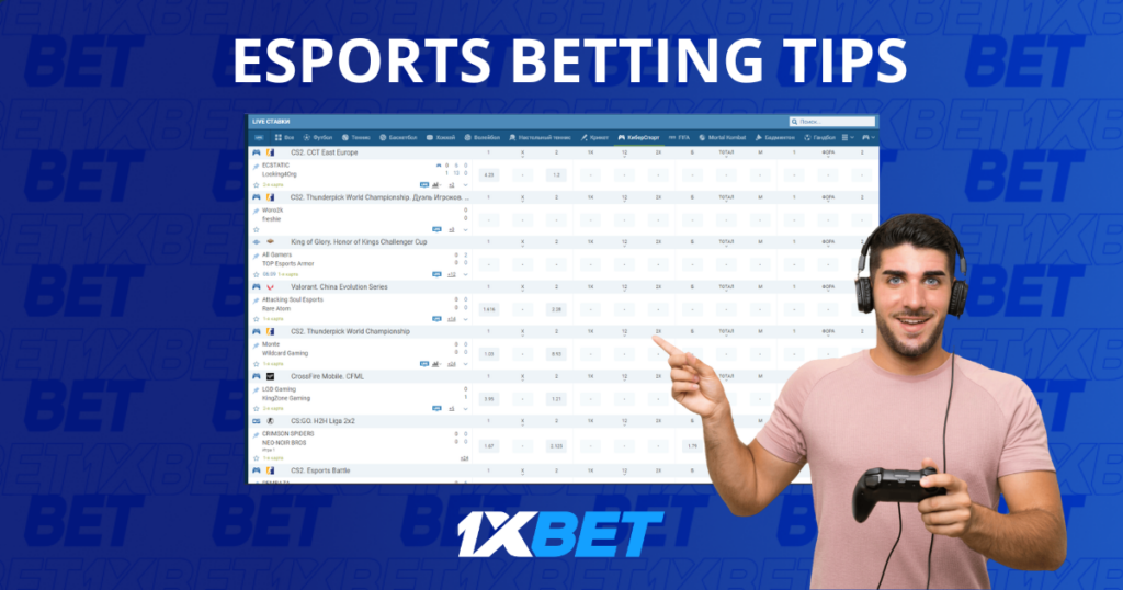 1xBet esports betting tips