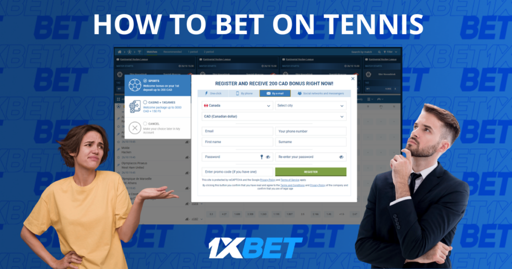 1xBet Tennis Betting Guide