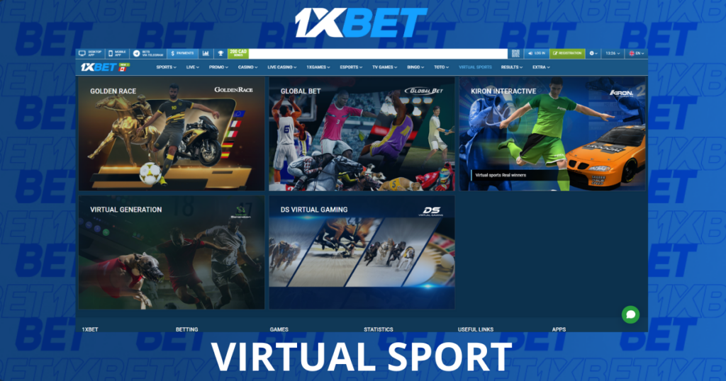 virtual sport 1xbet
